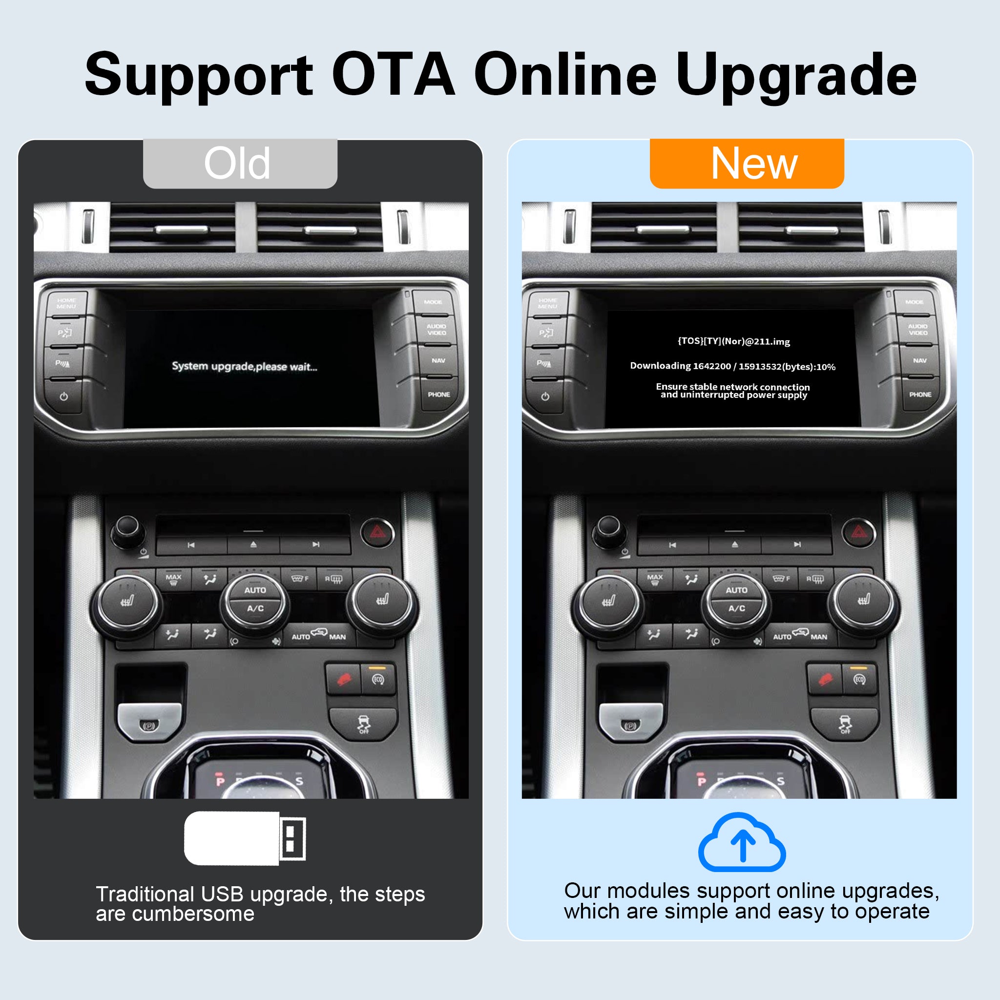 CarPlay Interface for Land Rover Discovery 4, Freelander 2, Range Rover-Requires Bosch Head Unit