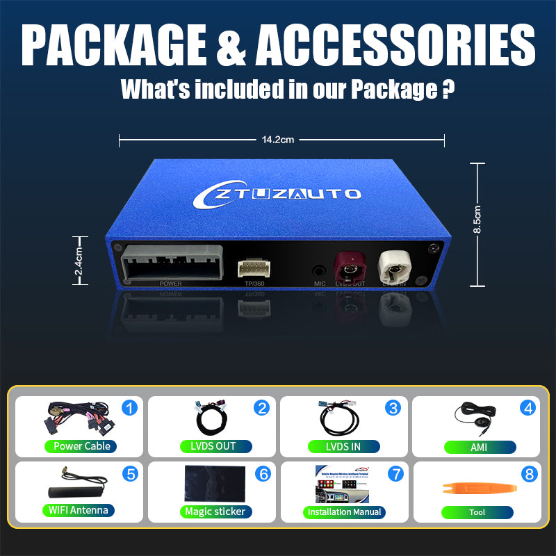 [CLEARANCE] Wireless CarPlay & Android Auto Upgrade for Audi A4 A5 Q5 (2009-2015) | MMI 3G System ONLY