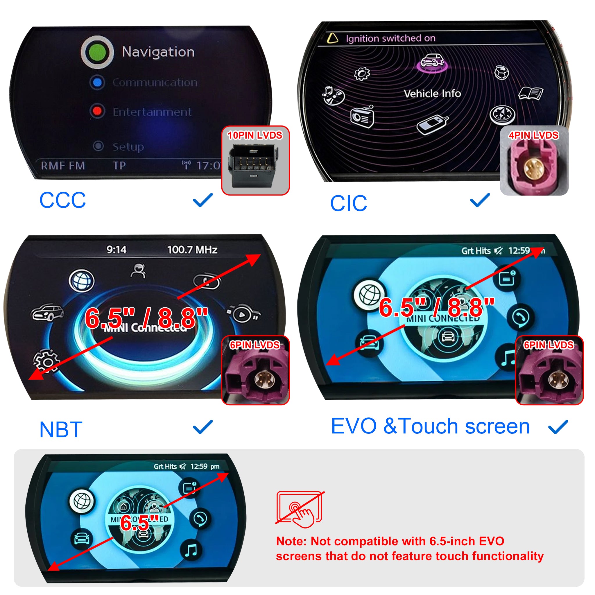 Wireless CarPlay Android Auto Gen3 Module for BMW MINI | Cooper / Clubman / Countryman (CCC/CIC/NBT/EVO)