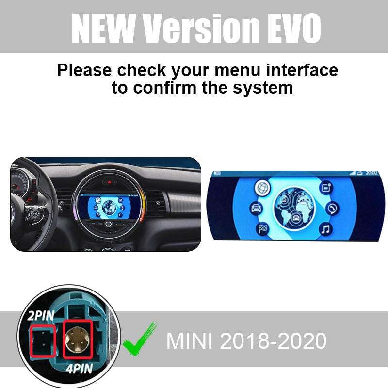 Wireless CarPlay Android Auto for Mini R55 R56 R57 R58 R59 R60 R61 F54 F55 Clubman Countryman Hardtop John Cooper Works