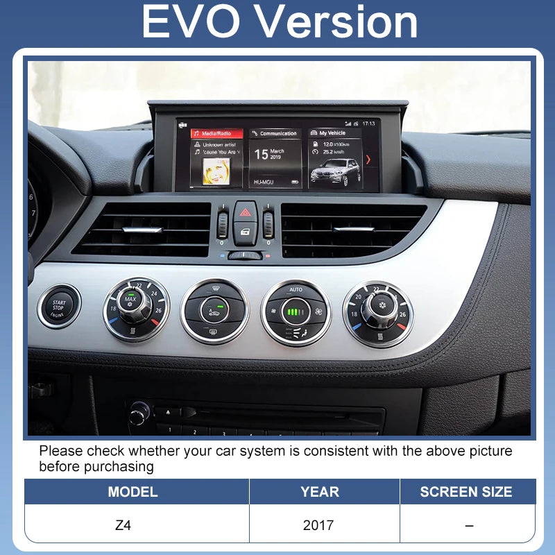 BMW Z4 E89 2009-2018 Wireless CarPlay Android Auto Retrofit Kit Upgrade Factory Screen MirrorLink AirPlay Navigation ZTUZAUTO