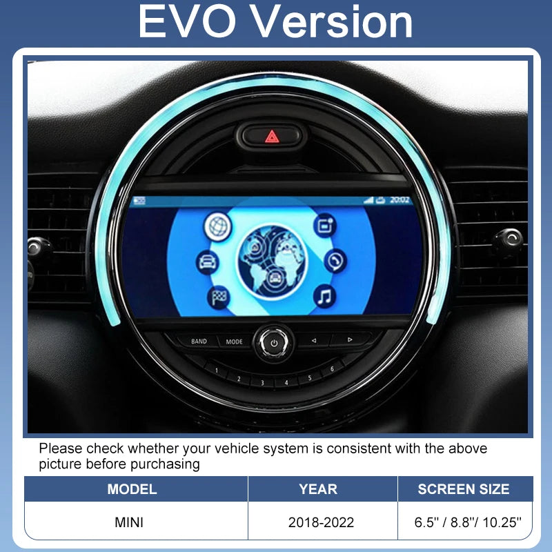 Wireless Portable Android Auto Apple CarPlay Adapter WiFi/Bluetooth for Mini R55-R61 F54-F57 John Cooper Hardtop Countryman