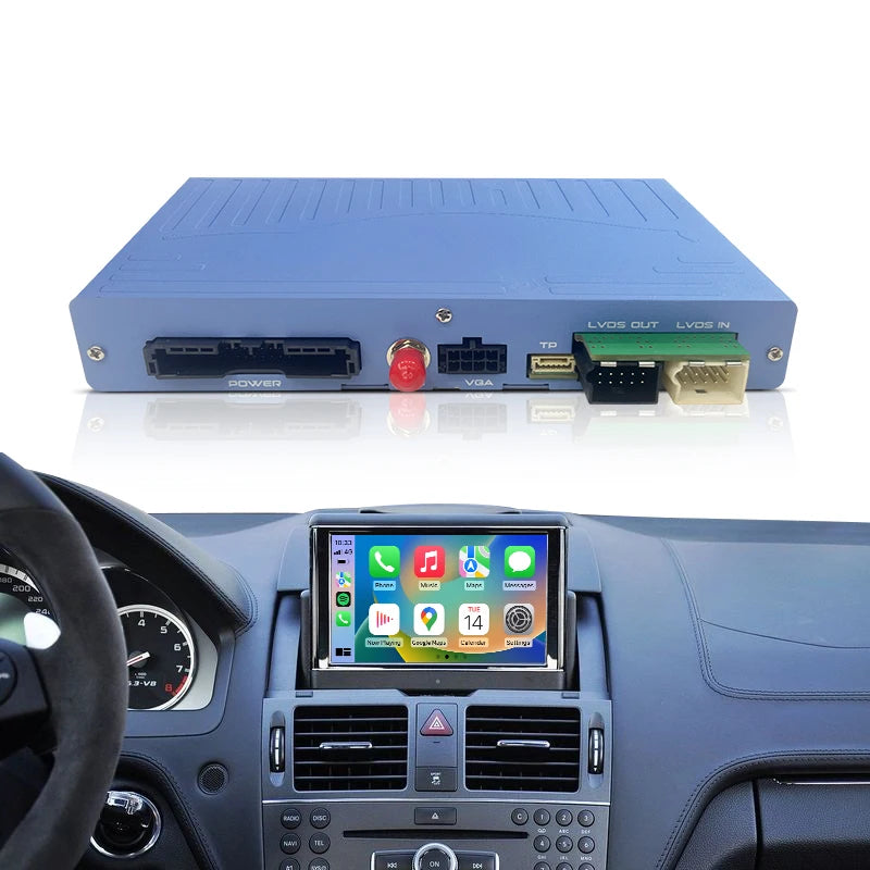 Wireless CarPlay & Android Auto Module for Mercedes Benz NTG 4.0 C/E/GLK-Class (W204/W212) 2007-2012