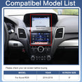 For Acura RDX (Dual Screens )