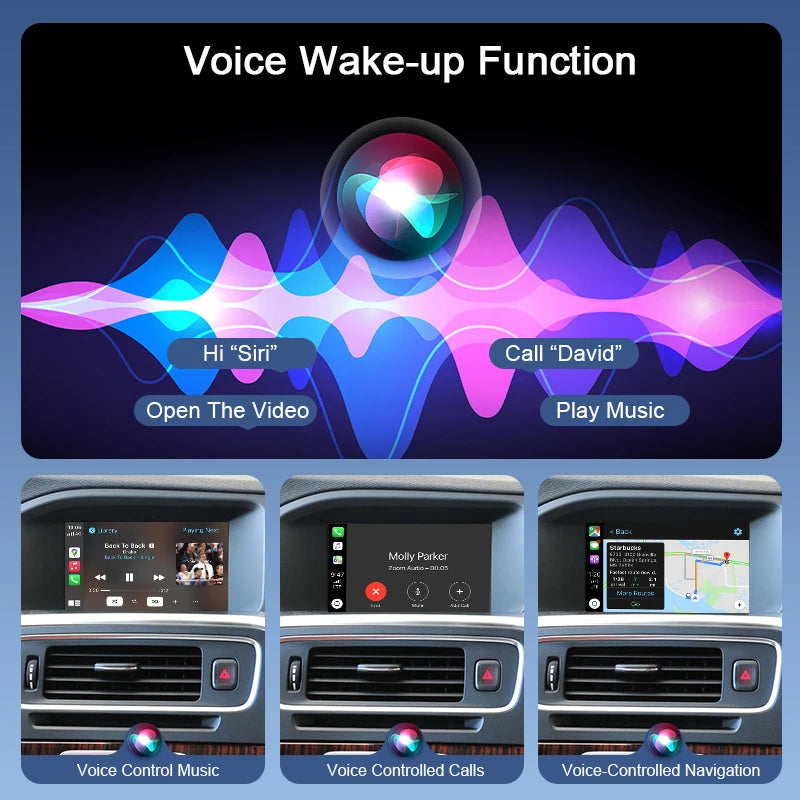 Wireless CarPlay & Android Auto-Volvo V40 V60 XC60 S60 S80 (Factory 7