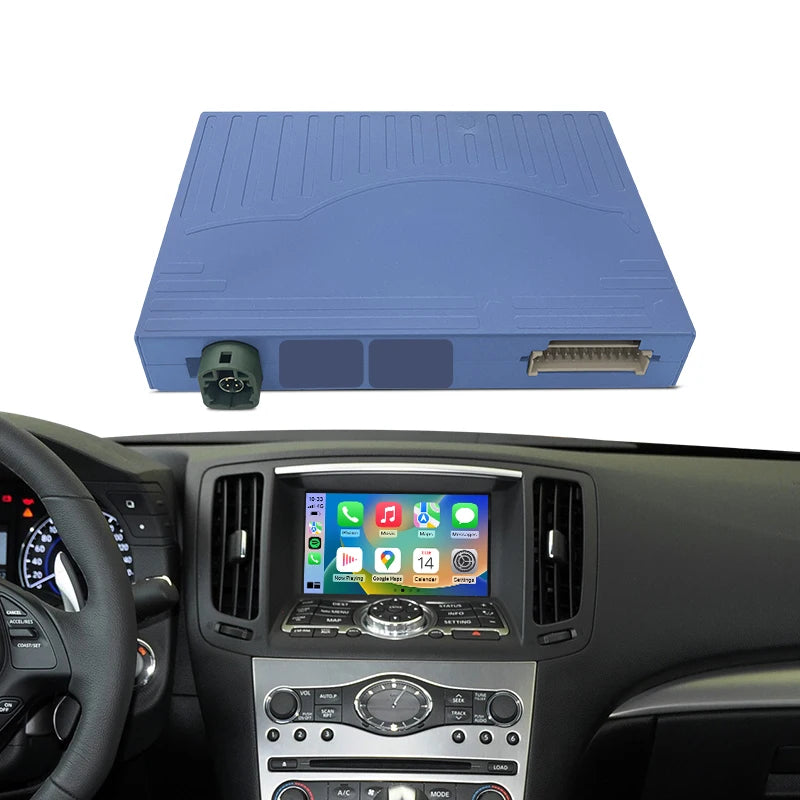 Wireless CarPlay/Android Auto System for Nissan/Infiniti FX/G Series G37/G35 MirrorLink AirPlay Navigation Voice Control