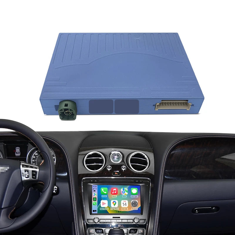 Wireless Apple CarPlay Android Auto Voice Control Camera for Continental GT Flying Spur 2014-2017 Retrofit Navigation Reverse