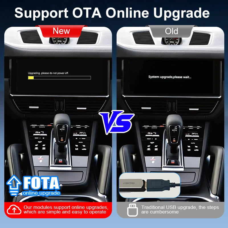 Wireless CarPlay Retrofit for Porsche PCM 5.0 Cayenne, Panamera, Macan, Taycan 2018-2026