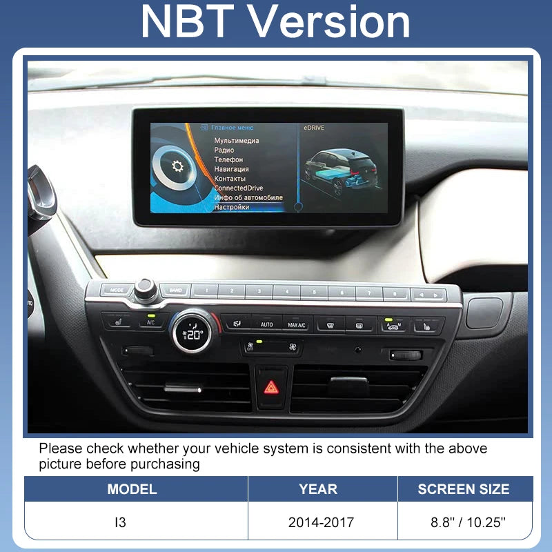 Wireless CarPlay Android Auto Adapter BMW I3 I01 2013-2020 Plug Play NBT/EVO System Supports AirPlay MirrorLink Built-in