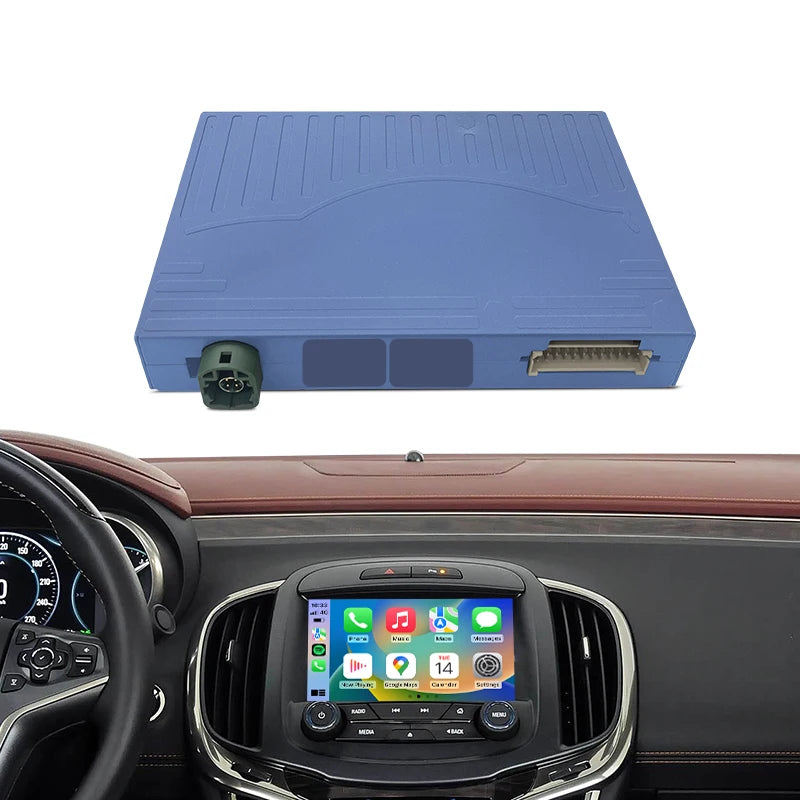 Wireless CarPlay Android Auto Adapter Buick LaCrosse 2013-2017 Support Mirror Link AirPlay Reverse Camera OEM Screen Upgrade