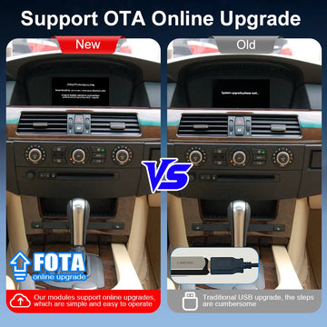 Wireless CarPlay Module for BMW 1/3/5/6 Series E81 E93 E60 E63 X5/X6 E70 E72 CCC System Car Play Mirror Android Auto Adapter