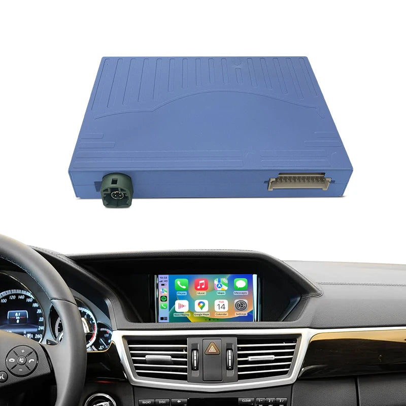 Wireless CarPlay Android Auto MirrorLink for Mercedes Benz B/C/E-Class GLA CLA GLK SLK CLS W204 W176 W246 Voice Camera Support