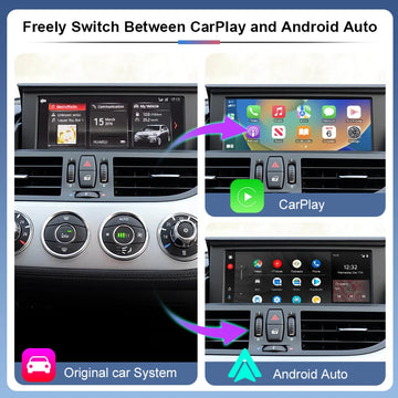For BMW Z4 E89 2009-2018 Wireless CarPlay & Android Auto Retrofit Kit Upgrade Factory Screen with MirrorLink AirPlay Navigation