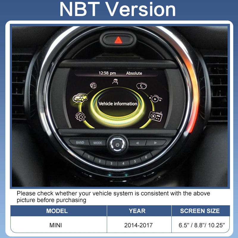 Wireless Portable Android Auto Apple CarPlay Adapter WiFi/Bluetooth for Mini R55-R61 F54-F57 John Cooper Hardtop Countryman