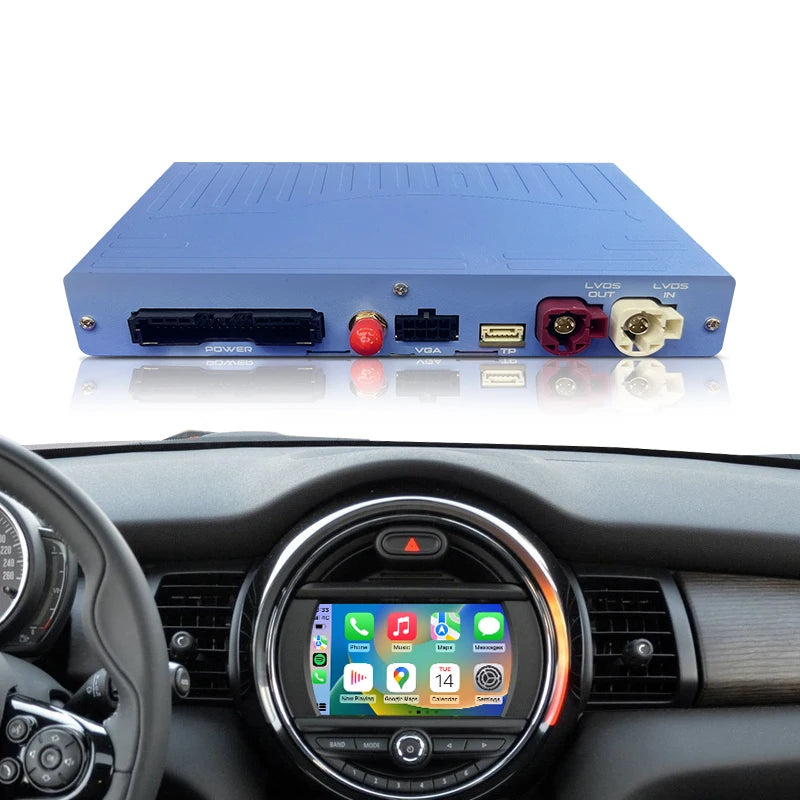 Wireless Portable Android Auto Apple CarPlay Adapter WiFi/Bluetooth for Mini R55-R61 F54-F57 John Cooper Hardtop Countryman