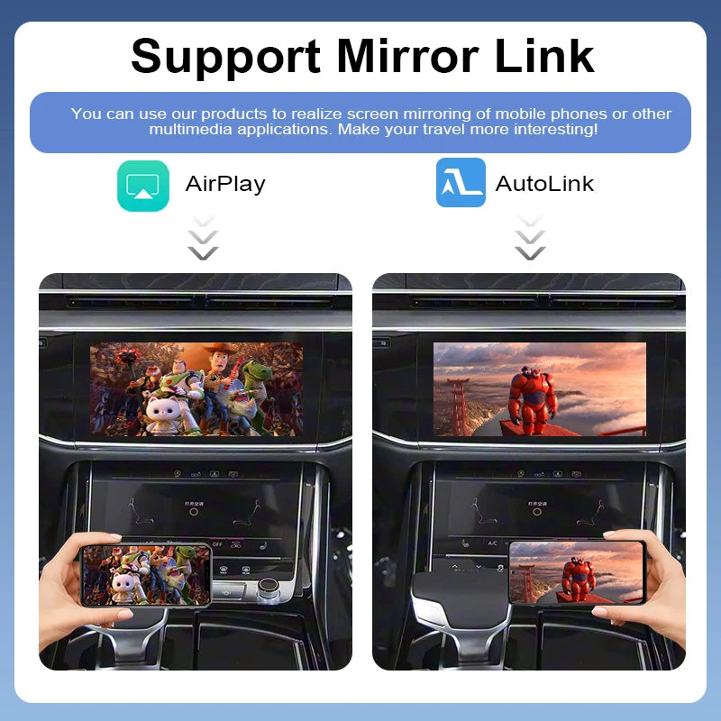 ZTUZAUTO Wireless Apple CarPlay Android Auto Interface for Audi A8 2018-2025/Q8 2019-2024 Steering Wheel Control Voice