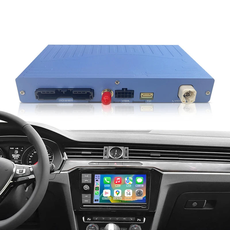 Wireless CarPlay Android Auto for Volkswagen VW Polo Golf Touareg Tiguan Teramont Passat B8 MIB MIB2 Module Box Video Interface