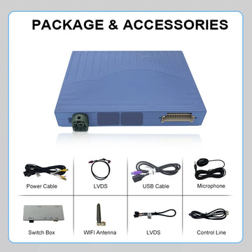 Wireless CarPlay Module for BMW 1/3/5/6 Series E81 E93 E60 E63 X5/X6 E70 E72 CCC System Car Play Mirror Android Auto Adapter