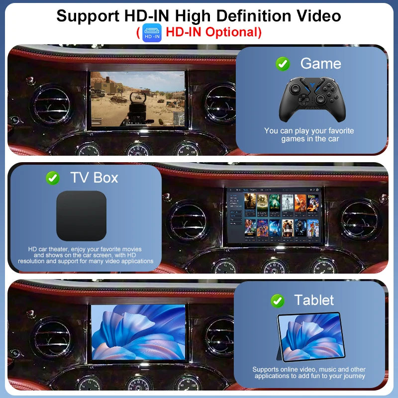 Wireless Portable Apple CarPlay Android Auto Kit ZTUZAUTO Mulsanne 11-19 Supports Siri Google Assistant Steering Wheel Controls