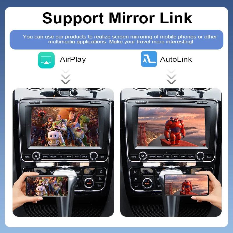 Wireless Apple CarPlay Android Auto Voice Control Camera for Continental GT Flying Spur 2014-2017 Retrofit Navigation Reverse