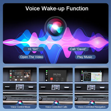 Wireless CarPlay Android Auto Adapter  for BMW 1/3/5/7 Series X1/X3/X5/X6 CIC System with Android Mirror Link AirPlay Car Play