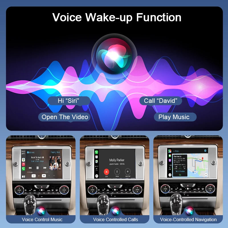Newest Portable Wireless Carplay Interface Maserati Quattroporte 2013-2015 Android Auto Mirror-Link AirPlay Touch Control