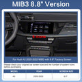 MIB3 with 8" Screen