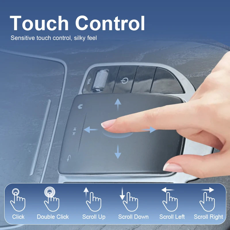 Touch Mouse Multimedia Buttons for Mercedes Benz W205 W213 W463a X253 G GLC Old to New Car Central Control Knob Joystick Upgrade