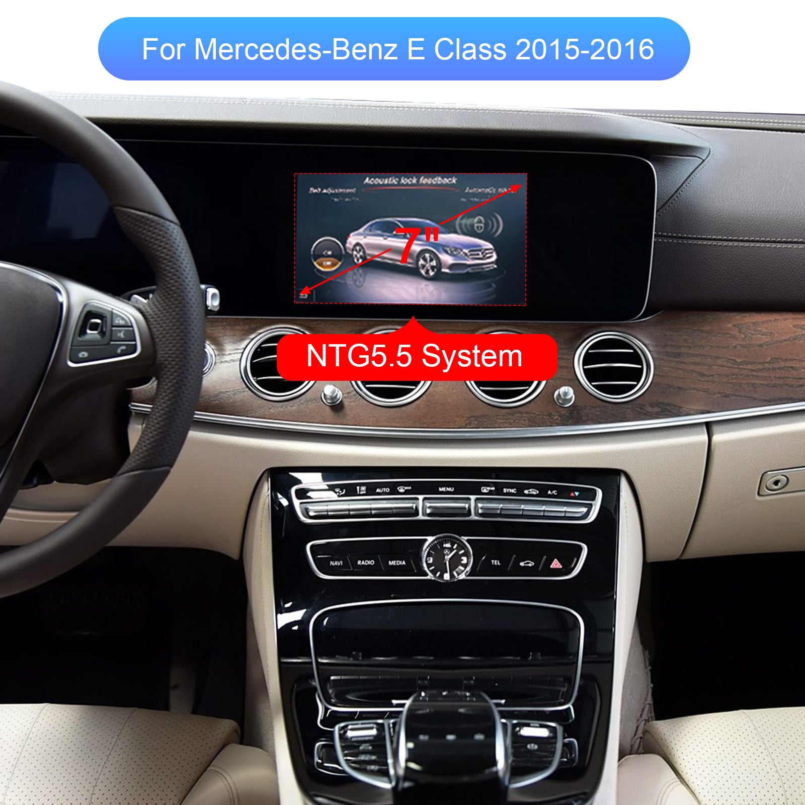 Qualcomm Android 14 Dual Screen Upgrade for Mercedes E-Class
