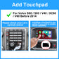 Wireless Carplay Box For Volvo V40 V60 XC60 S60 S80 Before 2014 Multimedia Android Auto Ｍodule Mirror Link Display Screen Camera