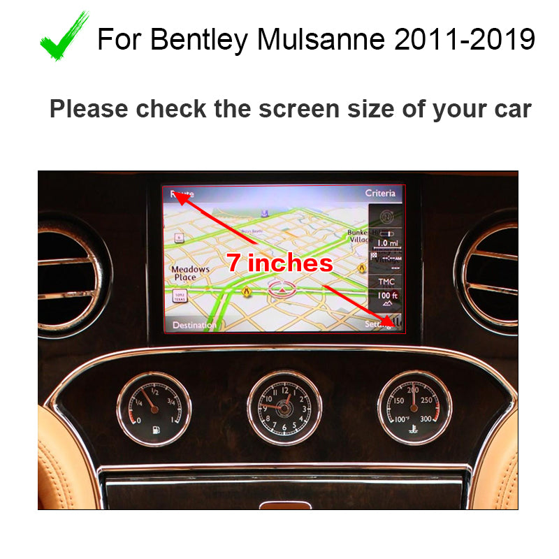 Wireless CarPlay AI Box For Bentley Continental GT/Flying Spur/ Mulsanne  Android Auto Airplay Mirror link Retrofit Multimedia Navigation